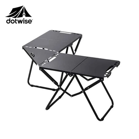 Portable Picnic Table Tactical Style Camping Table Foldable Expandable Outdoor Camping Hiking Furniture