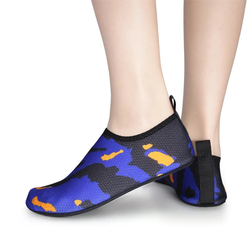 Unisex Water Shoes Quick-Drying Beach Barefoot Aqua Socks Sneakers Kids Men Women Surfing Diving Swimming Seaside Slipper