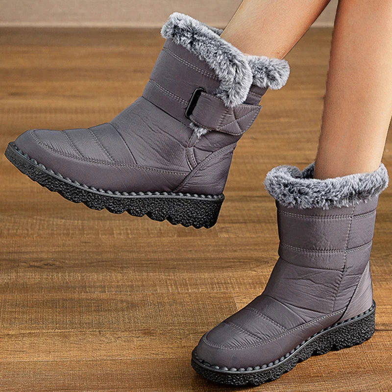 Snow Boots Women New Shoes Woman Waterproof Women Shoes Keep Warm Boots For Women Plush Fashion Botas Mujer Winter Boots