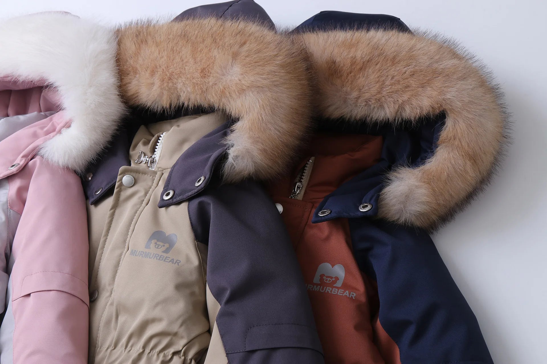 Winter Children's Clothes Snowsuit Boys Fur Lining Overalls Thicken Kids Snowsuit Hooded Ski Suit Girls Warm Jumpsuit 4-6Y Unisex