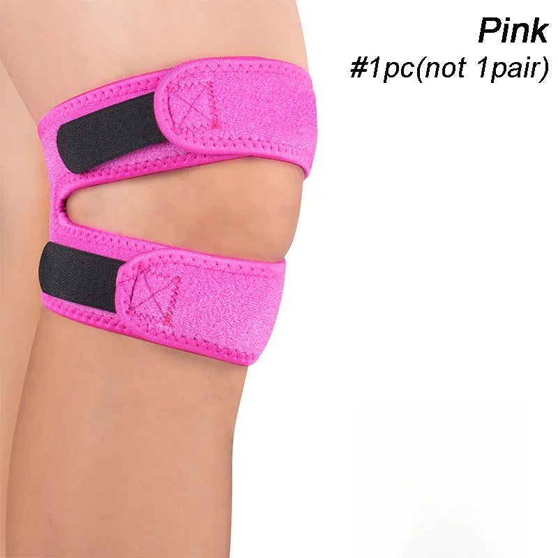 1PC EVA Patella Knee Strap, X-Pressurized Knee Support With Double Patellar Kneepad For Tendon Support Suitable For Gym