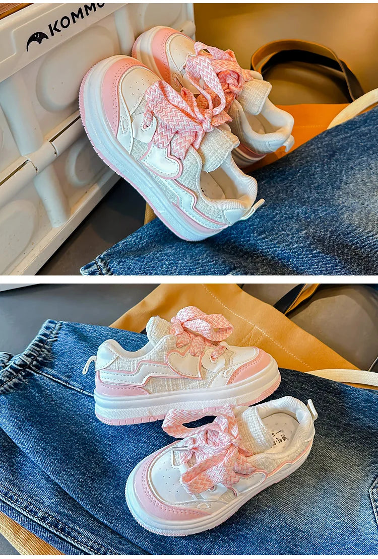 Kids Non Slip Lightweight Sneakers for Boys and Girls Breathable Outdoor Sports Shoes for School Skate and Casual Wear