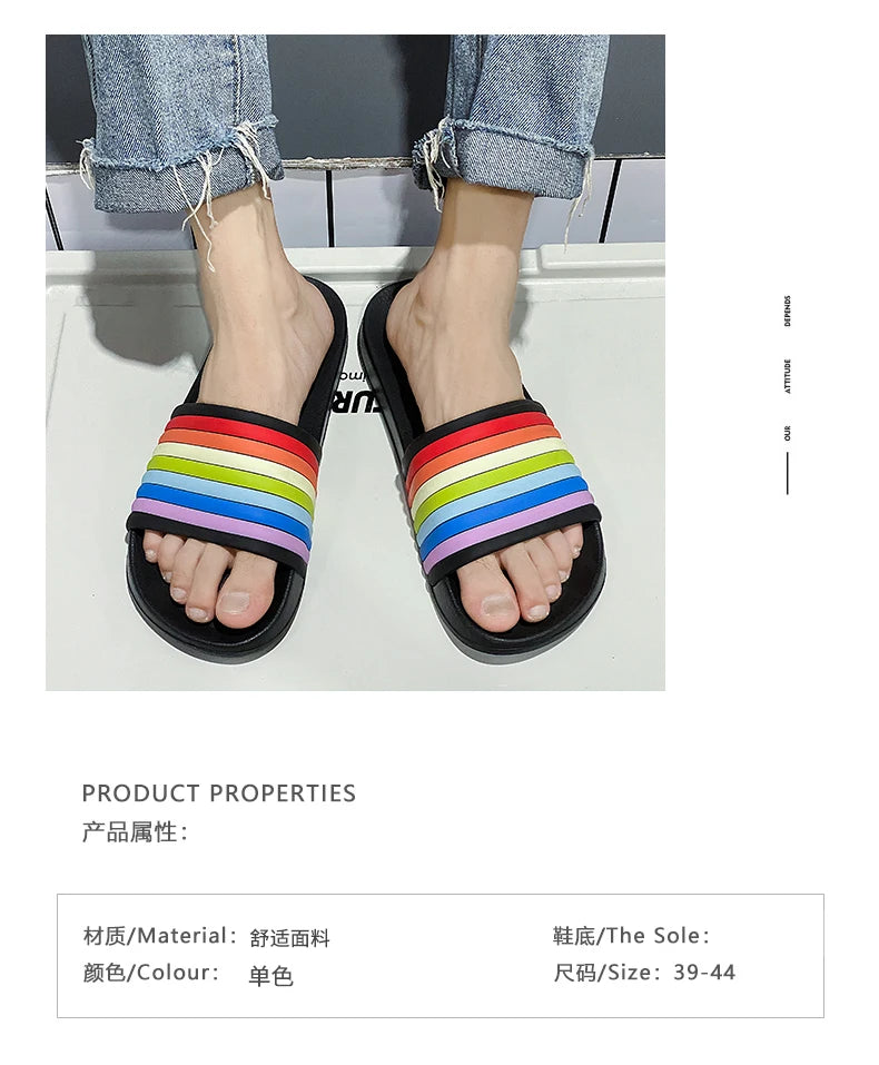 Fashionable Mens Casual Half Slides Luxury Brand Male Comfortable Outside Beach Walking Slipper Trendy Style Sandals