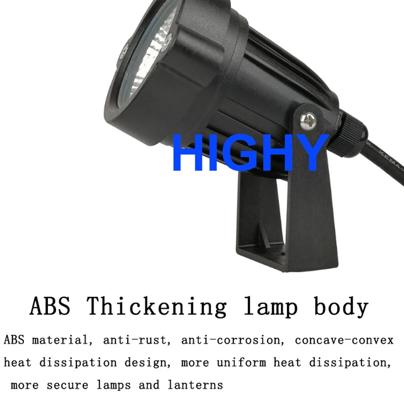 Hot Sell Outdoor Lighting Garden Spotlight Stand Led Lawn Spotlight 3W 5W Outdoor Light IP65 Waterproof Garden Lamp AC110V220V