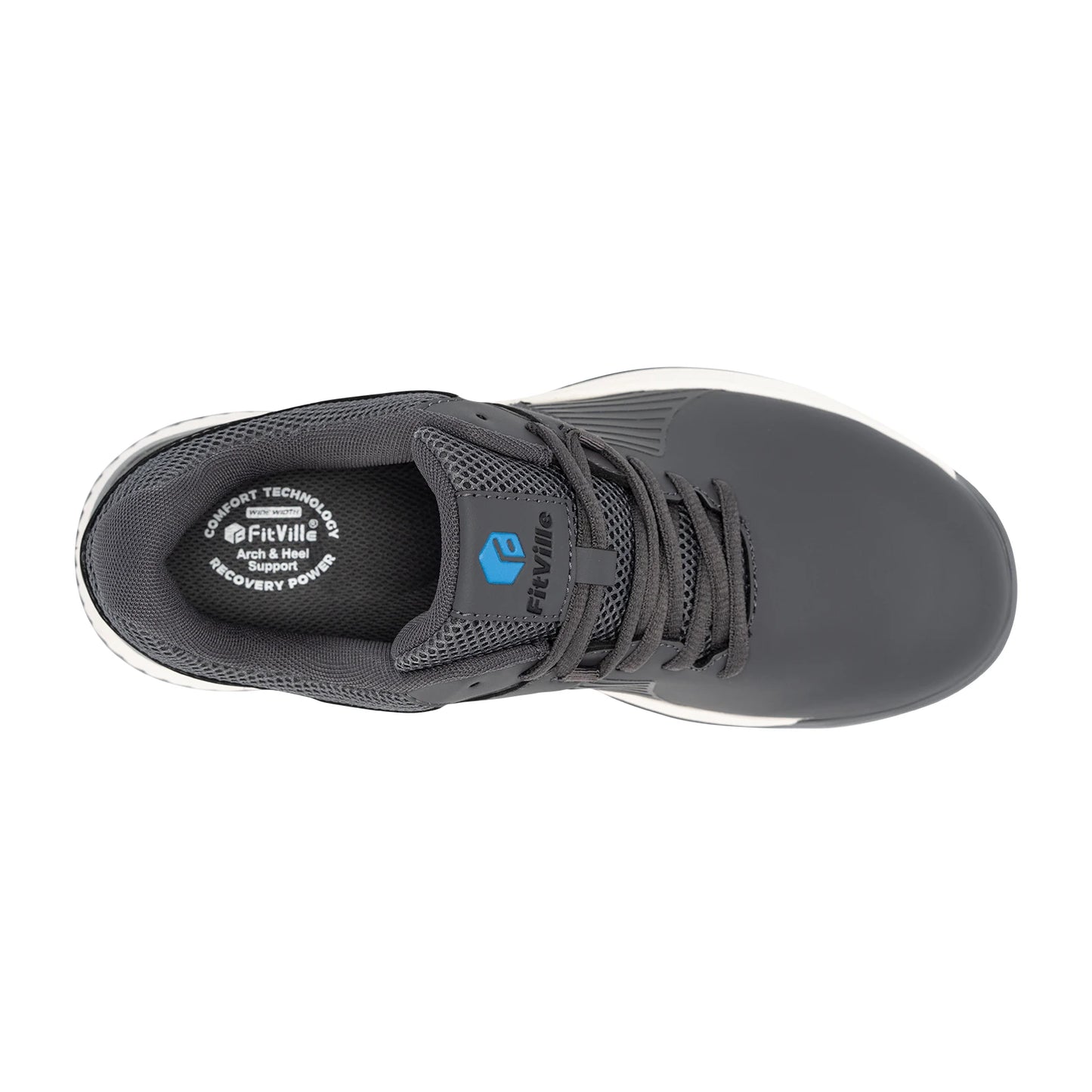 Men's Golf Shoes Non-Slip Wear-Resistant Comfortable Professional Sports Sneakers for Swollen Feet Relieves Toe Pain