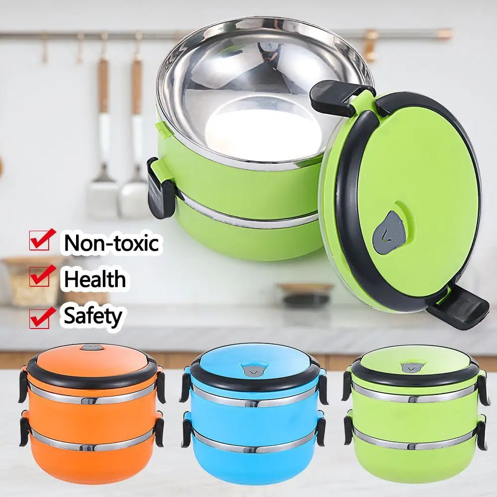 Stainless Steel Lunch Box Hot Food Flask Thermal Jar Vacuum Insulated Soup Thermos Containers Travel Thermische lunchbox