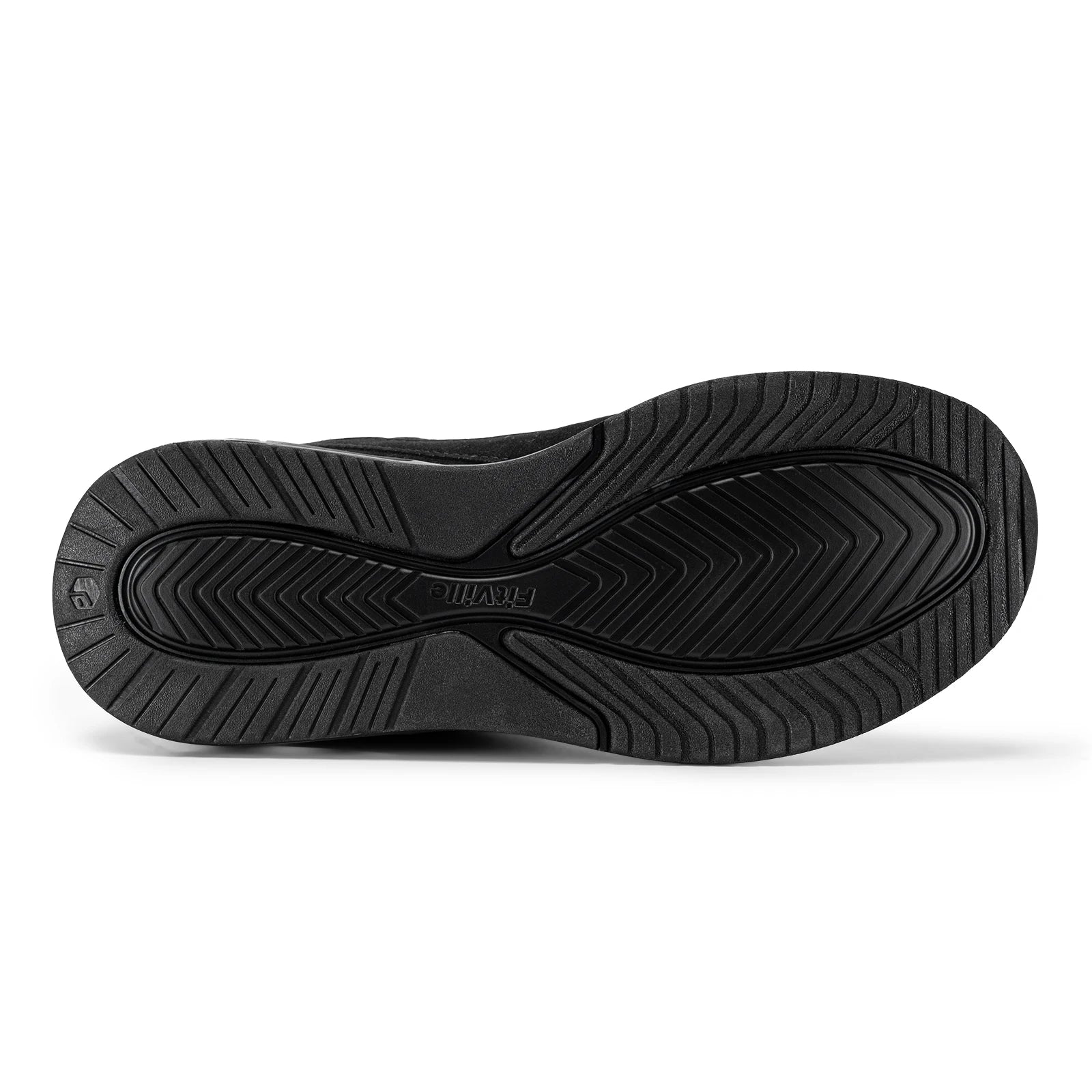 Men's Extra Wide Walking Shoes Wide Cushioned Sports Shoes For Swollen Feet Flat Feet Arch Fit Relieve Heel Pain Black