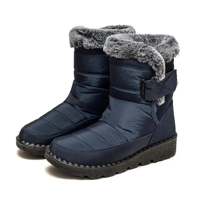 Women's Boots Snow Plus Size Shoes Woman Platform Women Shoes Casual Mid High Boots Platform Winter Girls Boots Botas Mujer