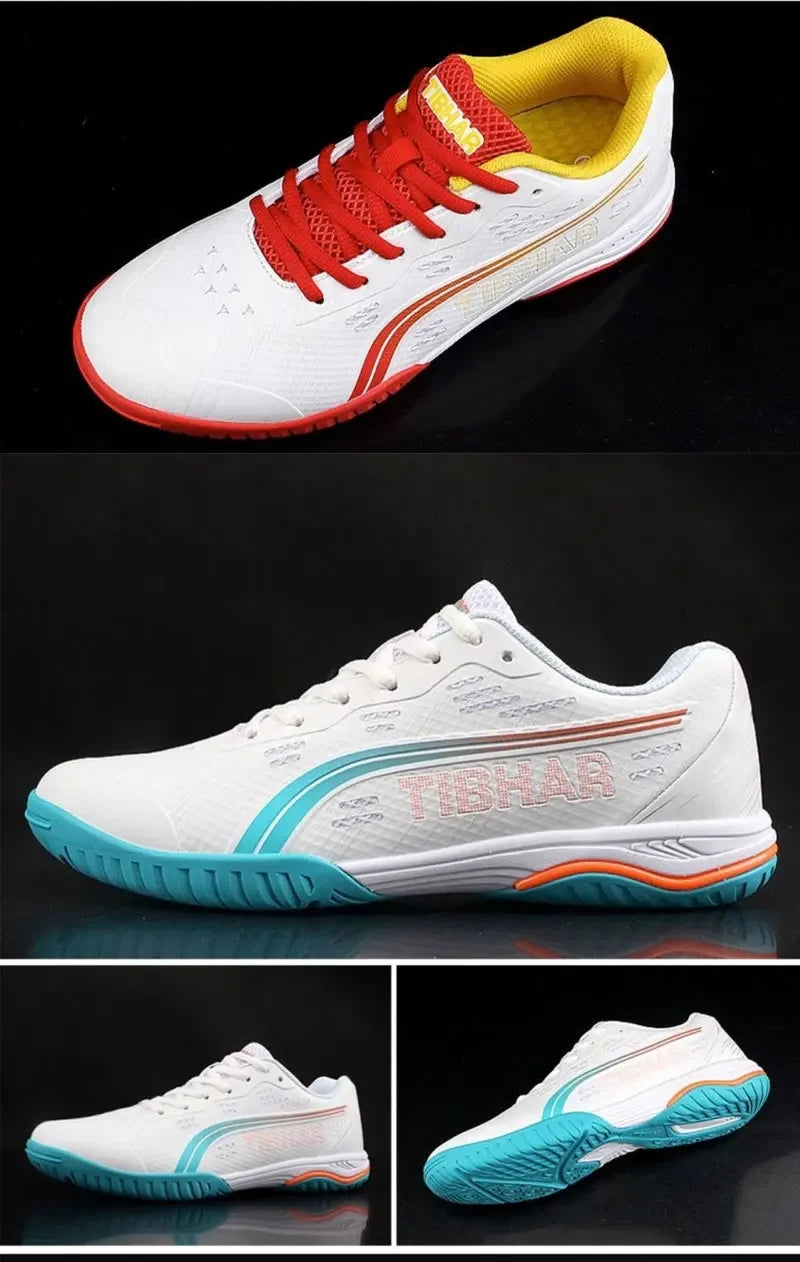 Lightweight Table Tennis Shoes for Men & Women – Breathable Anti-Slip Ping Pong Sports Sneakers