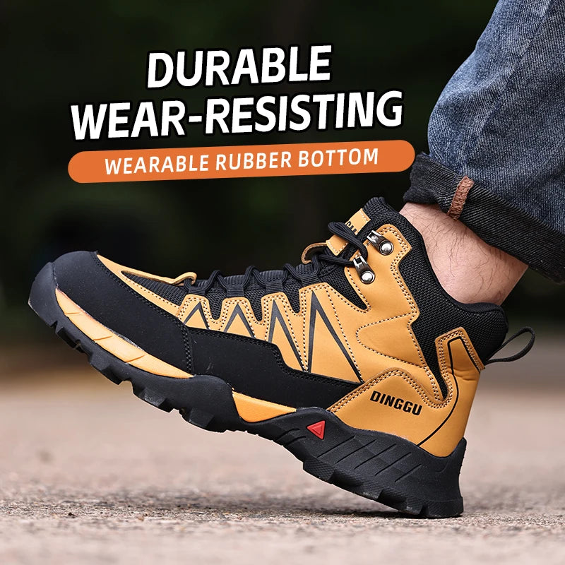 EOCENE Industrial Safety Boots – Steel Toe Slip-Resistant Work Boots with Puncture Protection & Anti-Fatigue Comfort