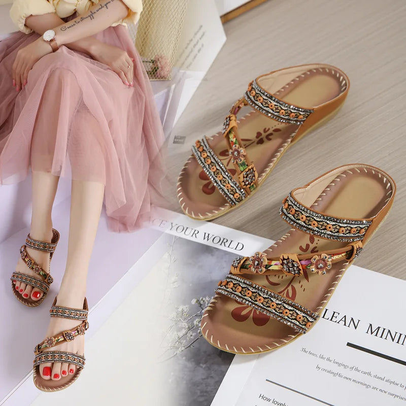 Sandals Shoes Women Fashion Slide Shoes For Women Light Women's Sandals Casual Soft Sandalias Mujer Women's Slippers