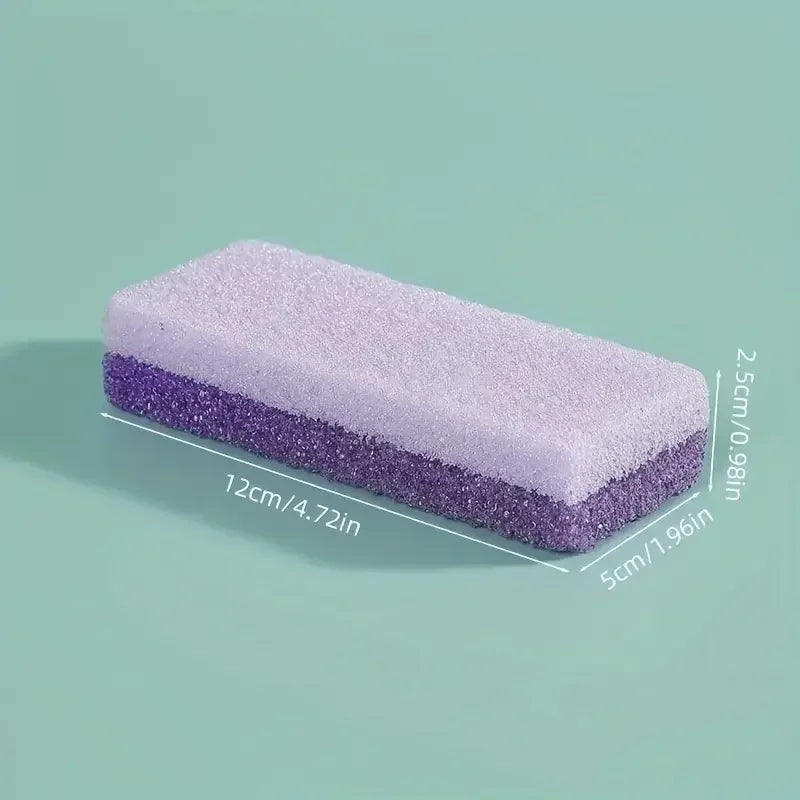 2/5/10PC Foot Pumice Stone Foot File Callus Dead Skin Remover Foot Heel Scrubber Smooth Feet In Seconds Pedicure Exfoliator Tool