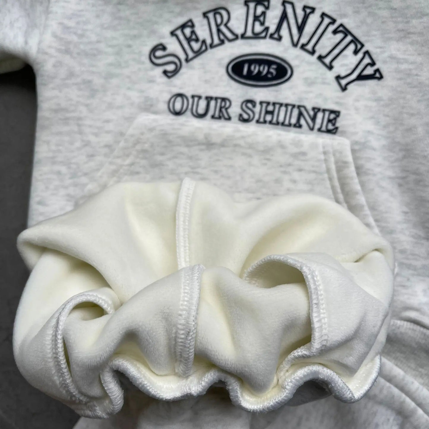 2025 Herfst Winter Nieuwe Baby Letter Print Hooded Sweatshirt + Sweatbroek 2PCS Pak Jongens Meisjes Casual Sportset Kinderoutfits 1-3Y