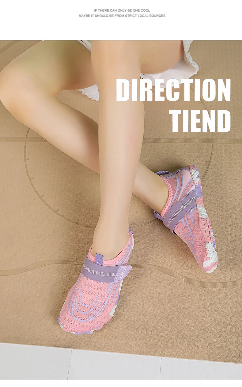 Kinderen op blote voeten waterschoenen voor kinderen Ademende, snel drogende sportschoenen Ideaal voor het strand Antislip voor brede voeten