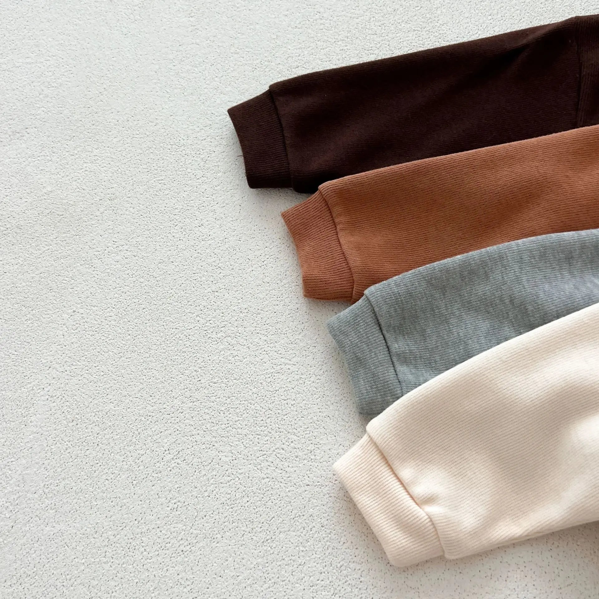 NEW Autumn Children's Clothing Pullover Set Boys Sweatshirt and Pants Girls Letter Hoodies Suit Kid's 2PCS Outfit 0-4Y Unisex