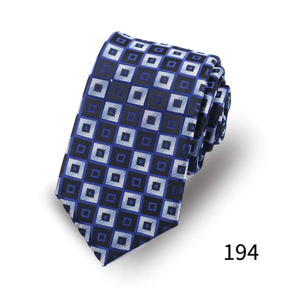 Men's Luxury Paisley Necktie Floral Wedding Style Business Tie Polyester 146x7.5cm Gift for Adult Male Occasions