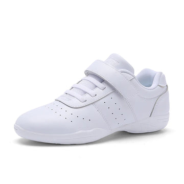 Youth Cheerleading Shoes Girls White Dance Shoes Women Sneakers Training Tennis Kids Competitive Aerobics Shoes