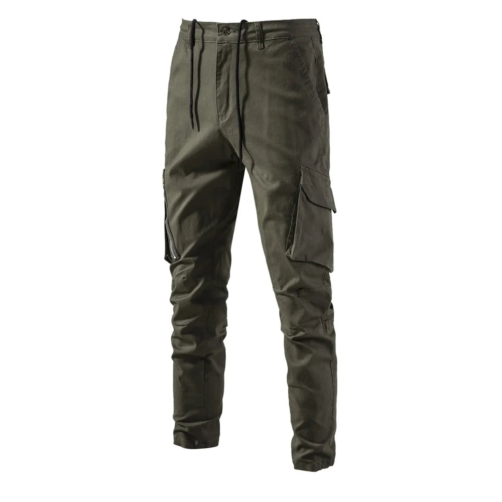 Men's Cargo Pants Multiple Pockets Tactical Trousers for Men High Quality Casual Joggers Trousers Men New Spring