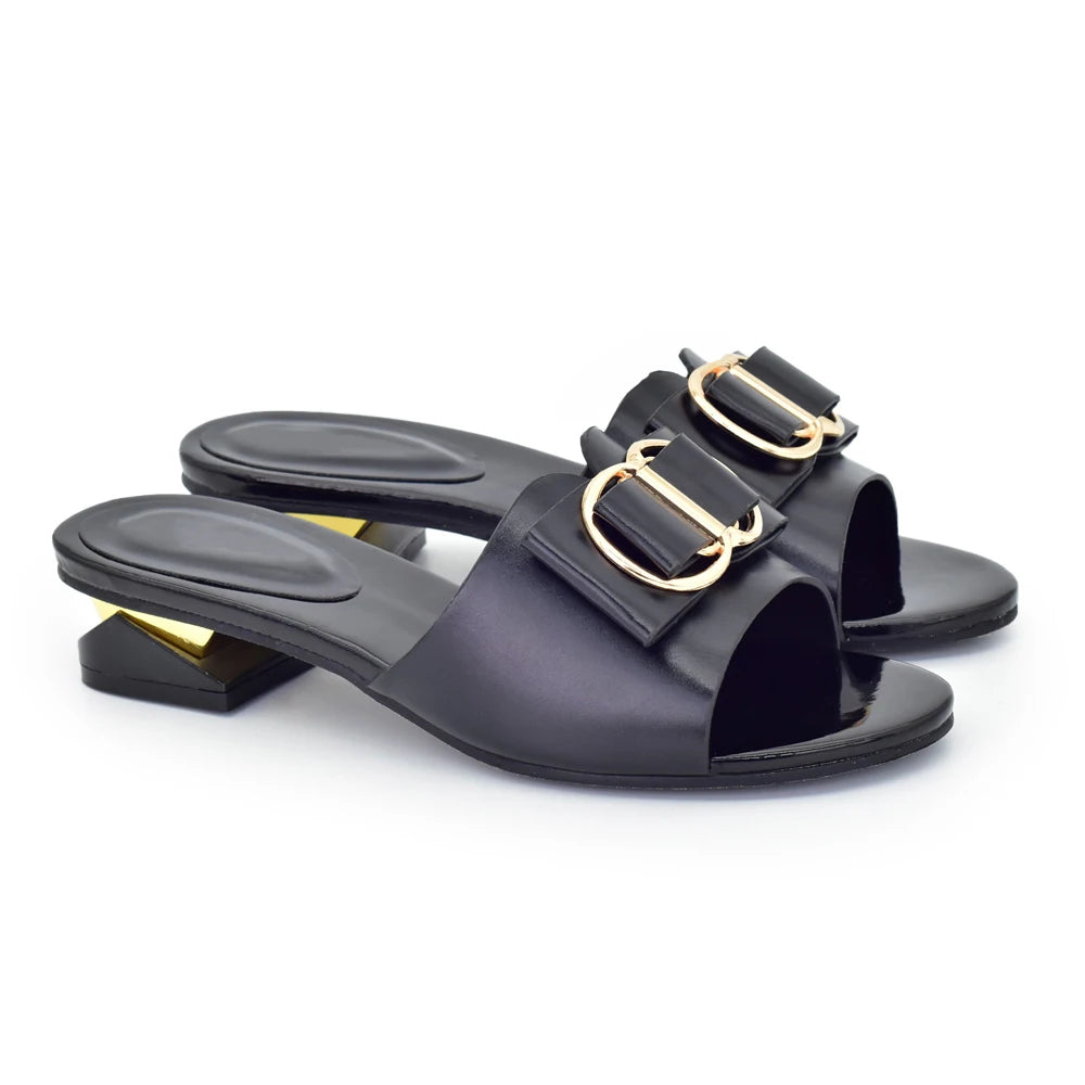 Italian Style Summer Slippers Sweet Style for Royal Wedding Party Slingbacks Sandals Rhinestone Women Wedding Shoes Elegant