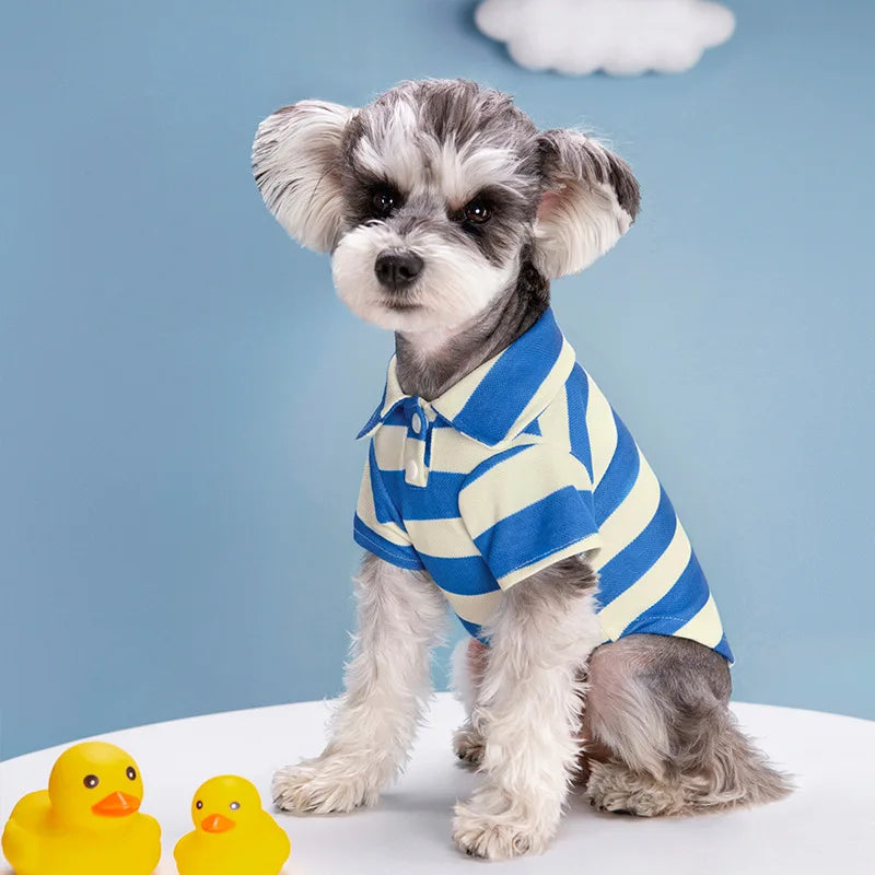 XS-4XL Honden T-shirts Dunne Ademende Zomer Hondenkleding voor Kleine Grote Honden Puppy Huisdier Kat Vest Poloshirt Chihuahua Yorkies