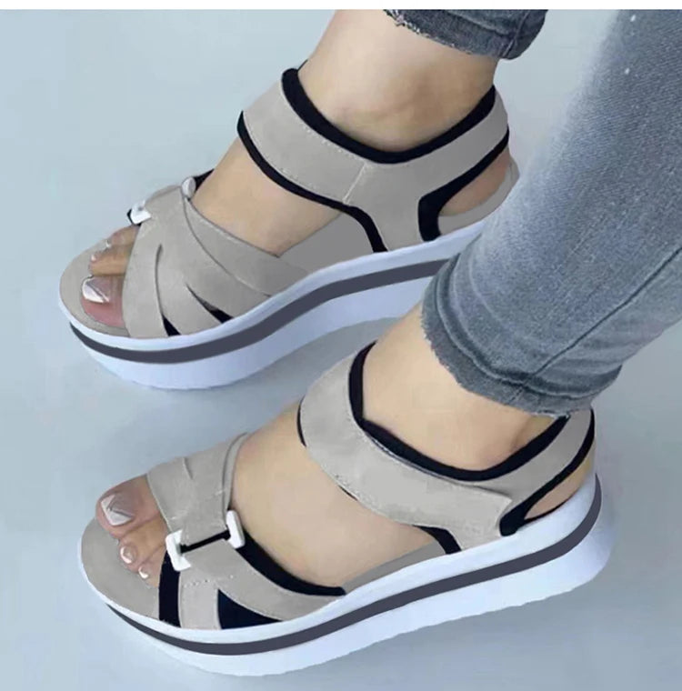 Summer Shoes Women Sandals Party Women's Sandals Outdoor Women Shoe Wedge Sandals Woman Retro Footwear Sandal Women Female