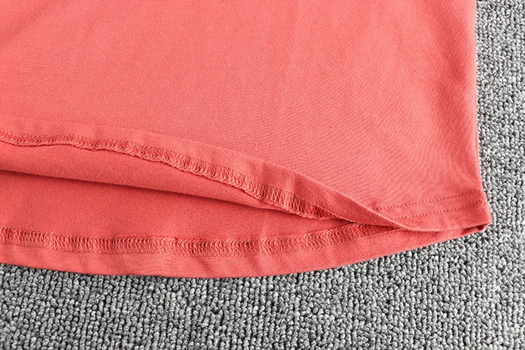 Summer New American Retro Sleeveless O-neck Letter Printed T-shirt Men's Fashion 100% Cotton Washed Casual Sports Vest Tops