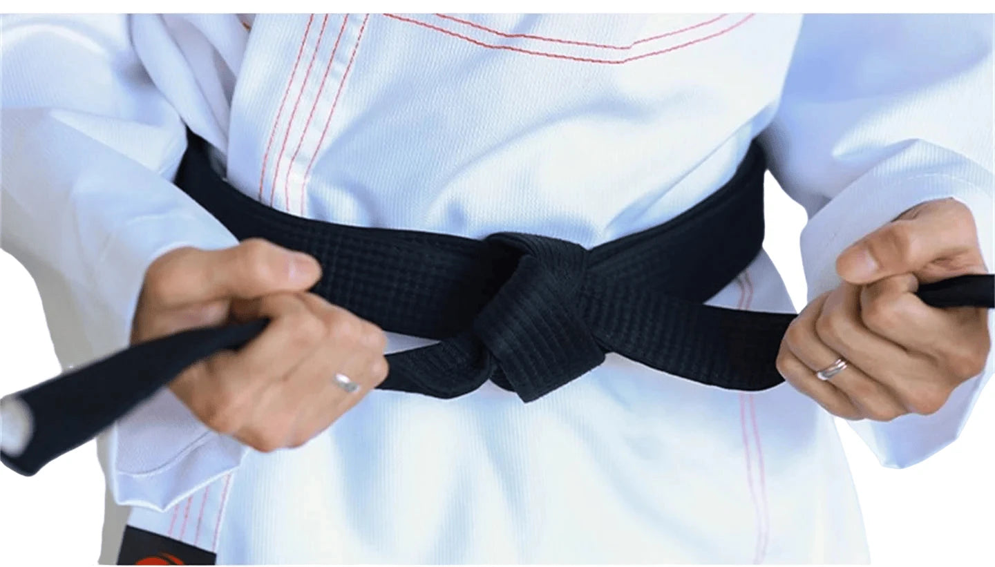 Taekwondo Dobok Uniform Set – Karate & Jiu Jitsu Training Suit for Adults & Kids with Long or Short Sleeve Top and Pants