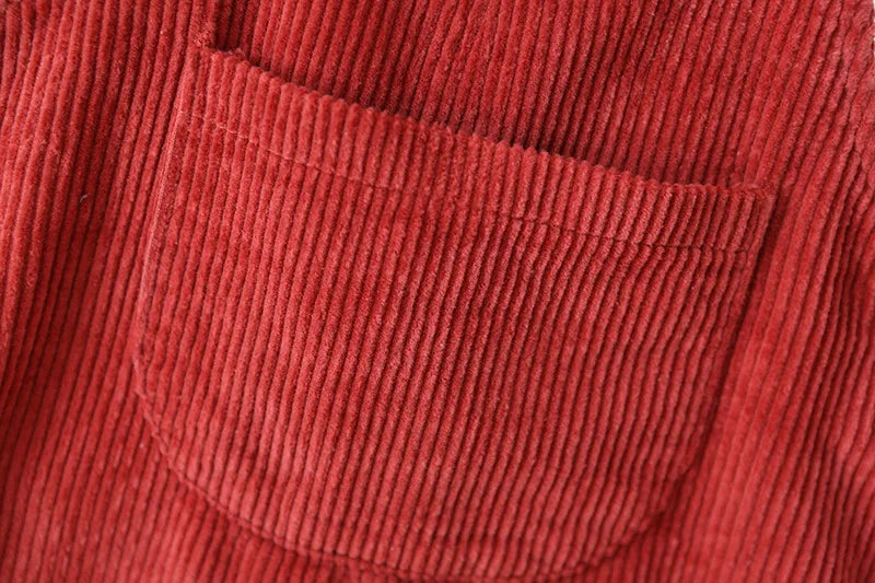 Baby Overalls Corduroy Jumpsuits Front Pocket Boys Girls Pants Kids Clothes For Children 0-3Y Unisex