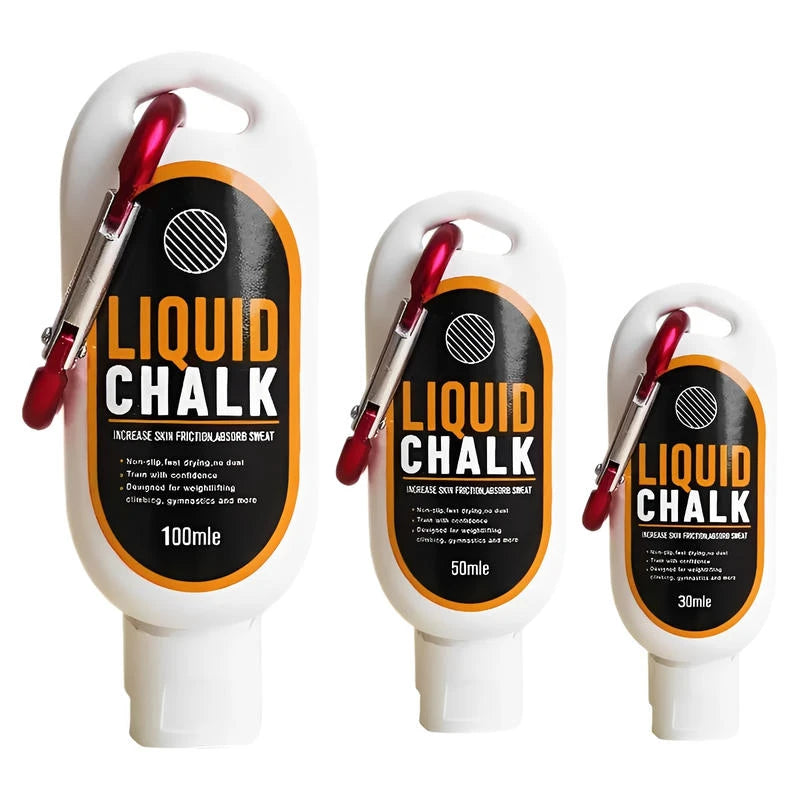 30/50/100ml Liquid Chalk Sports Magnesium Powder - Grip Anti Slip Lifting Cream For Weightlifting, Climbing & Gym Sport