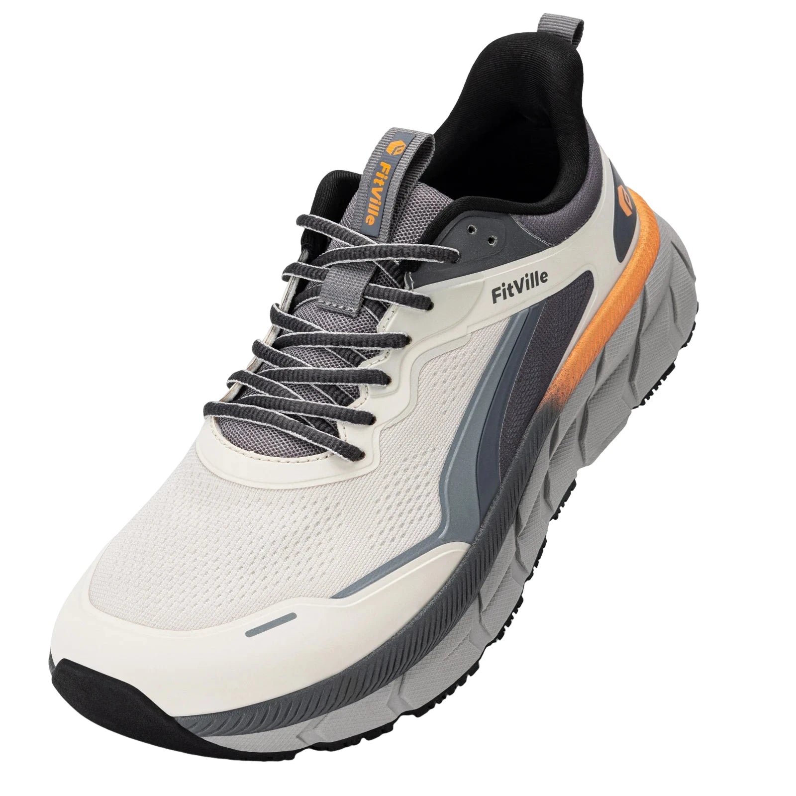 Men's Wide Well-Cushioned And Non-Slip Toe Box Sneakers - Lightweight & Breathable Running Shoes For Swollen feet