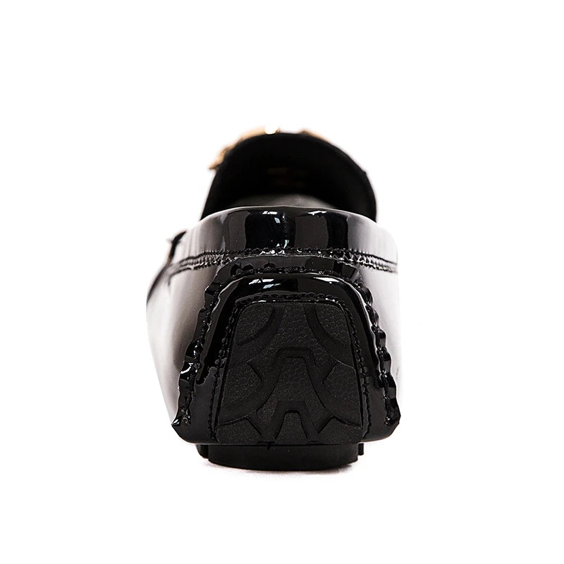 Fashion Black Casual Moccasins Shoes for Men Breathable Male Party Evening Dress Shoes Large Size 46 47 48 Youth Wedding Loafers