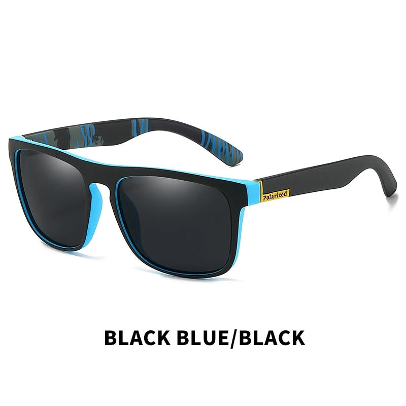 Vintage Square Polarized Sunglasses – UV400 Designer Driving & Fishing Sunglasses for Men & Women