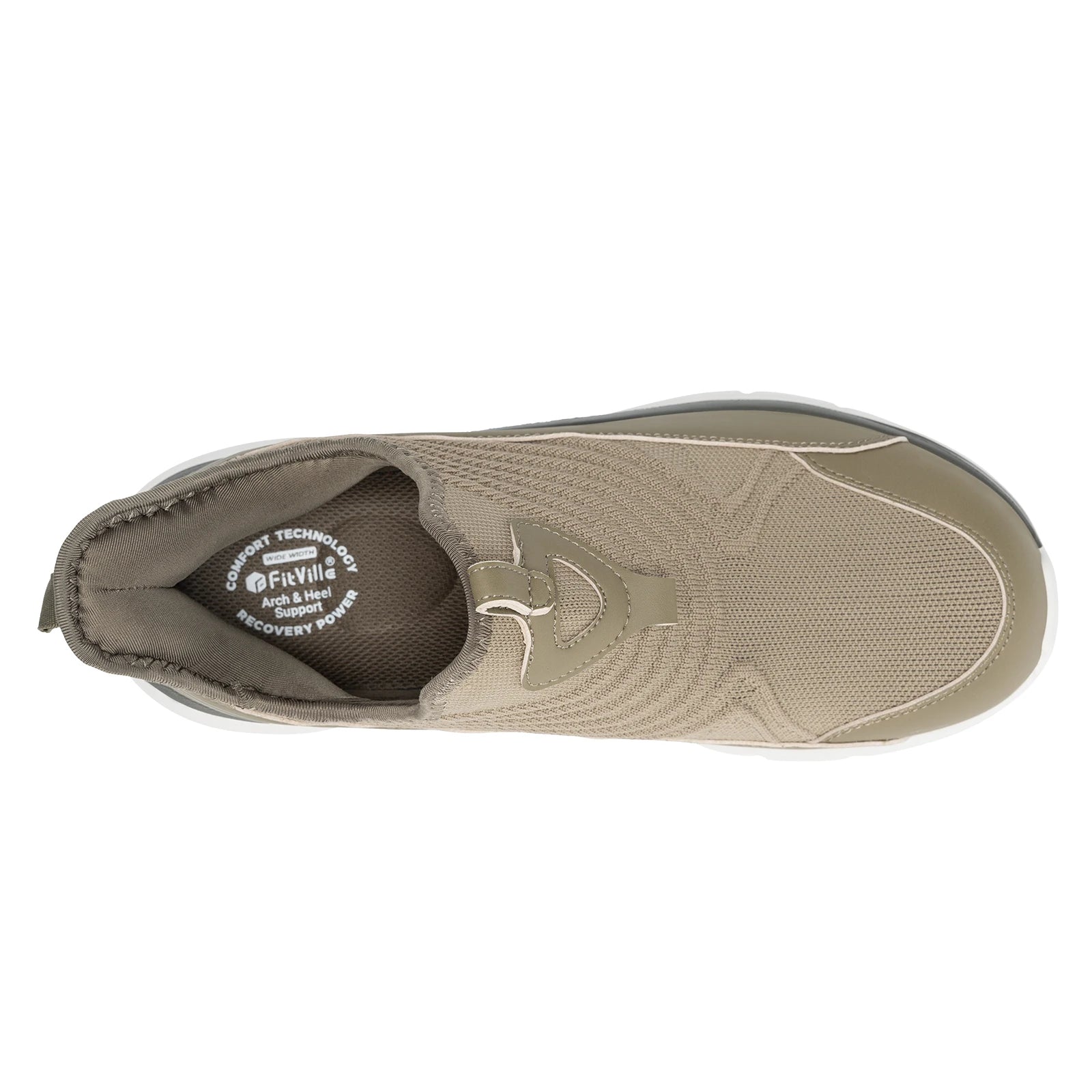 Wide Men's Slip-On Walking Shoes Lightweight Breathable Outdoor Casual Sports Running Shoes Sneakers For Swollen Feet