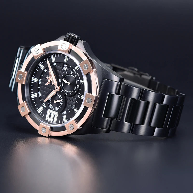 Yelang V1030 Men Brand Watches Japan MIYOTA 8219 Automatic Mechanical Luxury Wristwatch Swiss Luminous Waterproof T100 Watch