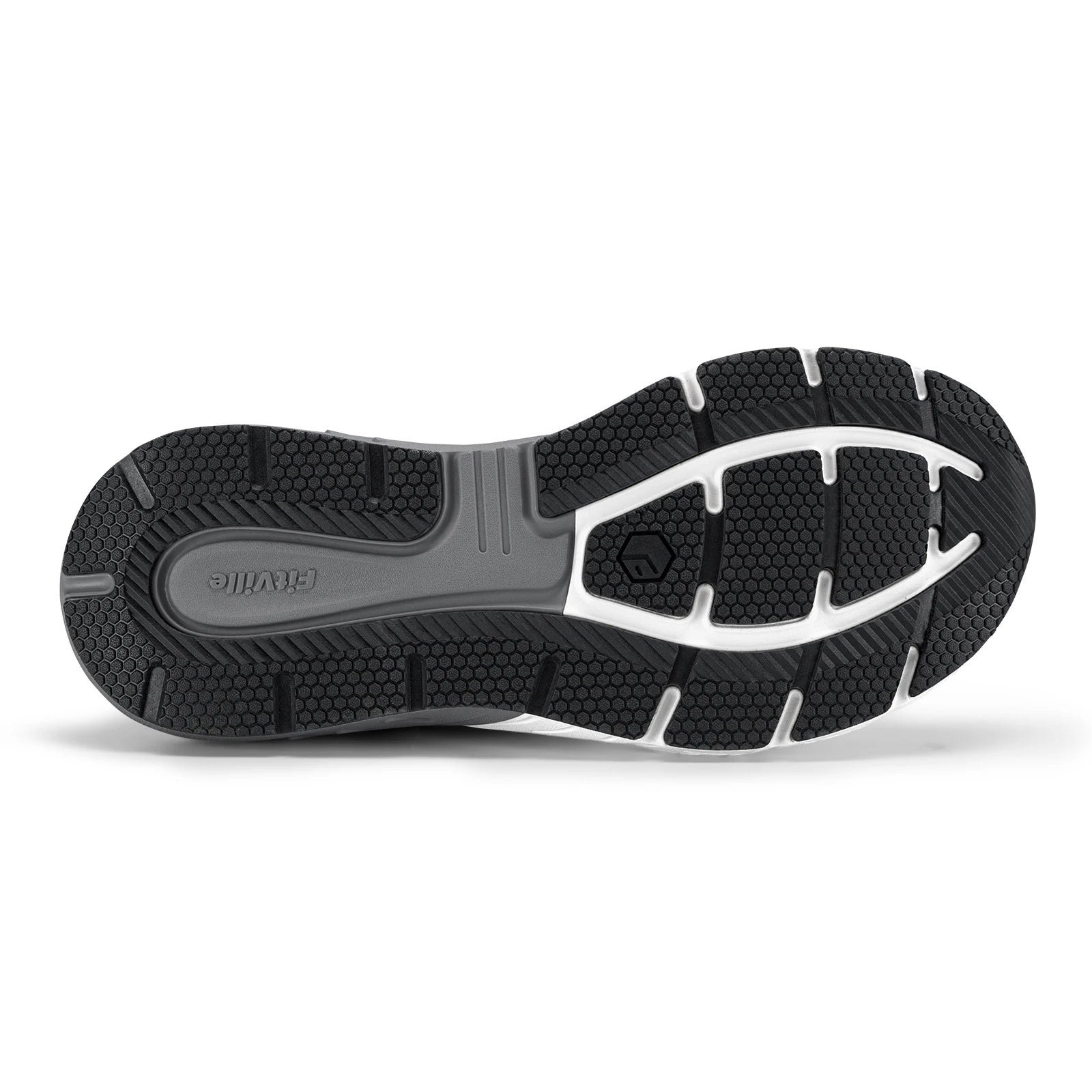 Men's Extra Wide Cushioned Sports Walking Shoes For Swollen Feet, Flat Feet, And Arch Fit - Suitable For Heel Pain Relieve