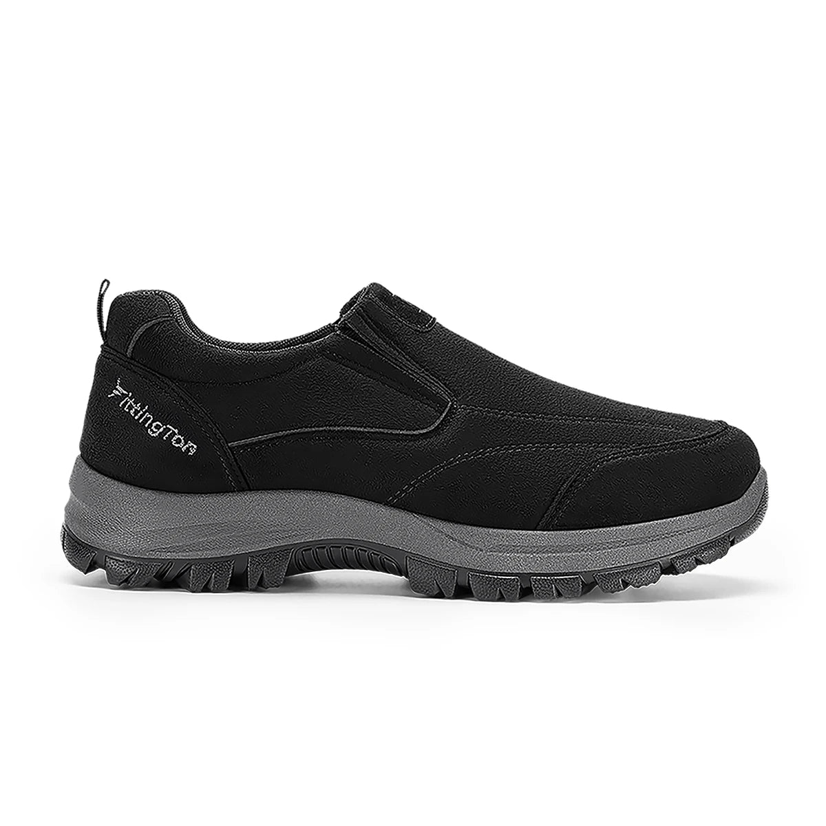 Men's Lightweight Shoes With Arch Support Insoles For All-Day Comfort - Flat Slip-On Loafers For Business Casual Wear