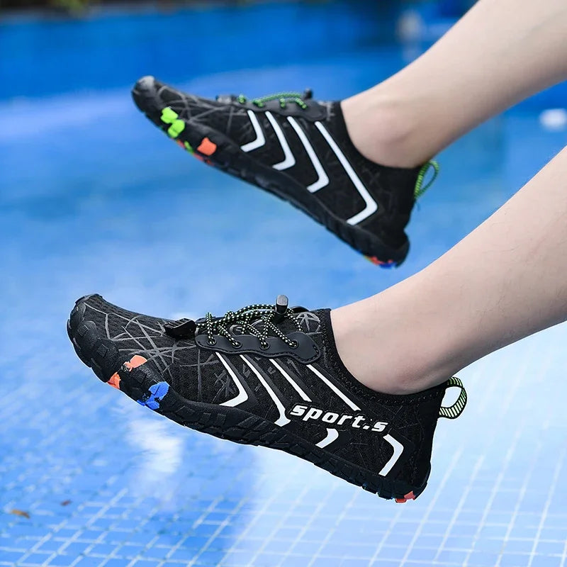 Unisex Quick-Dry Water Shoes – Lightweight Aqua Sneakers for Beach, Swimming, Surfing & Water Sports