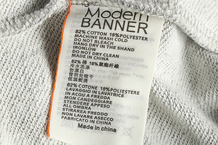 Herfst Amerikaanse Retro Terry Gebreide Borduurwerk Joggingbroek Heren Eenvoudige Elastische Taille Trekkoord Sport Casual Jeugd Slim Broek