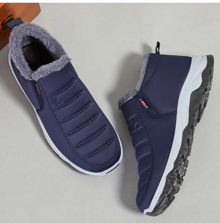 Women Boots Snow Platform Plush Women Shoes Slip On Boots For Unisex Shoes Fashion Ankle Boots Casual Punk Botas Mujer Winter