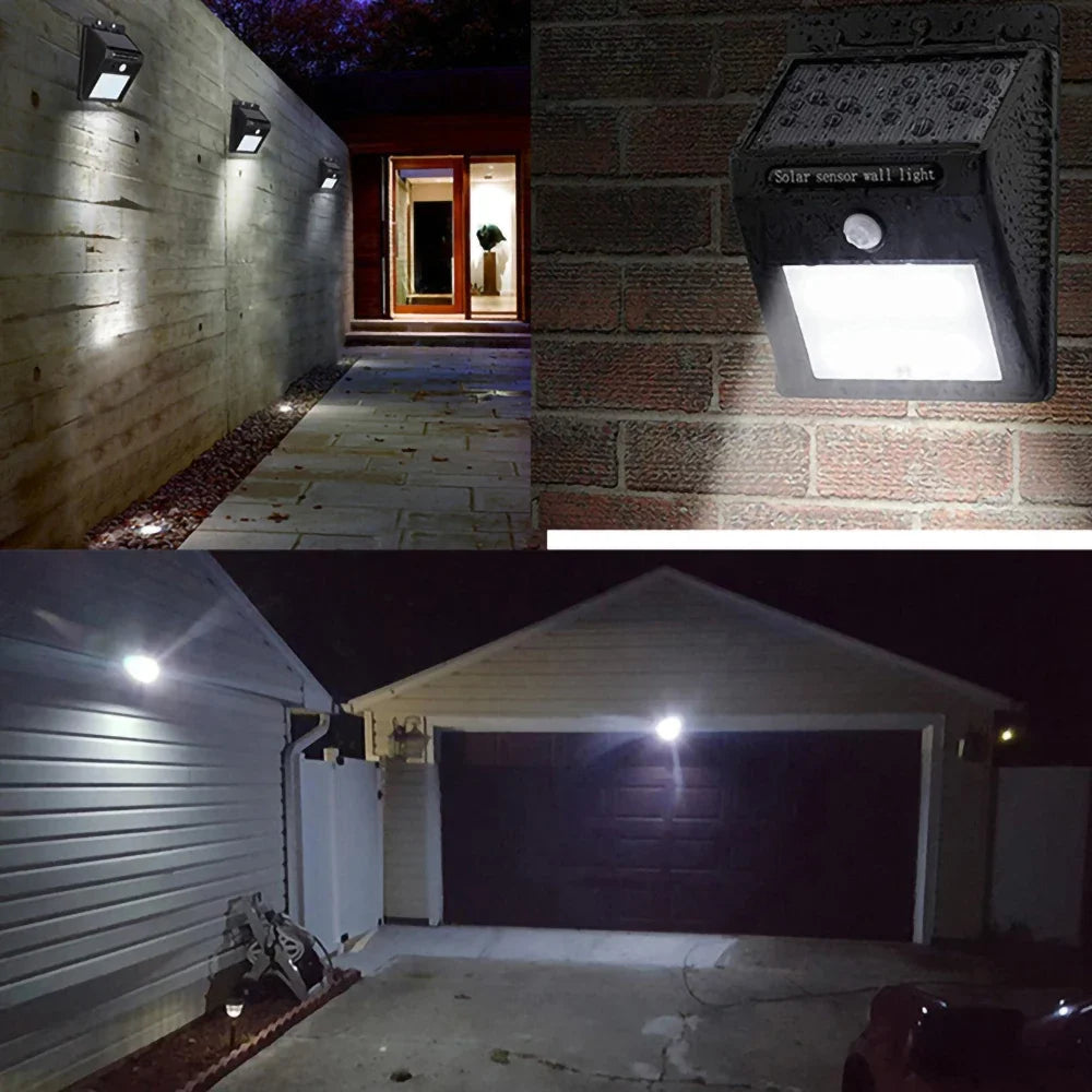 LED Solar Light 25/30 LEDs Wireless Motion Sensor Light Waterproof Solar Outdoor Lights Garden Decoration Spotlights Wall Lamp