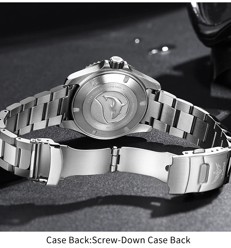 Yelang V1217 42mm Japan Eco-Drive Solar Watch Men's Watch 300M Diver Watch  30ATM Professional Waterproof  Sapphire Luminous