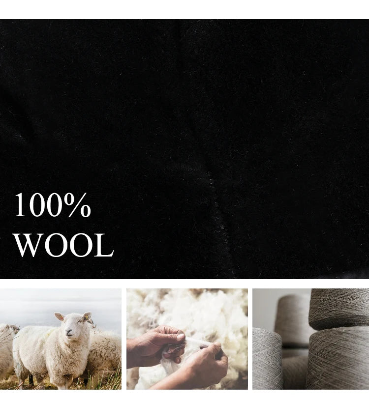 Women's High-Quality Woollen Luxury Jacket, Thick White Duck Down Vest Coats For Ladies