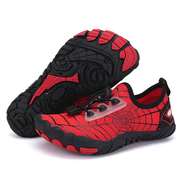 Kids Aqua Beach Water Shoes – Non-Slip Barefoot Swim Shoes for Children & Babies Summer Pool and Beach Footwear