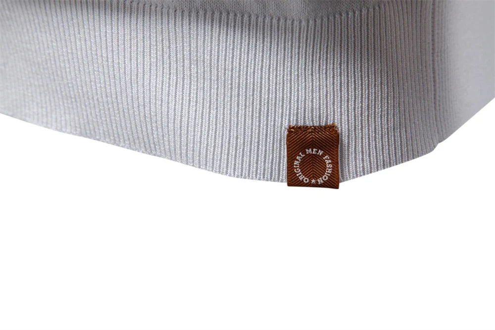 ‌2025 Men's Slim Fit Solid & Striped Business Casual Polo Shirts Breathable Short Sleeve Comfort Top for Office and Social Wears