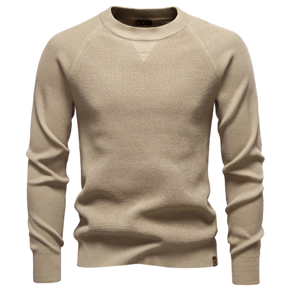 2025 Men's Henley Collar Polo Shirt Solid Colour Long Sleeve Premium Brand Design For Men