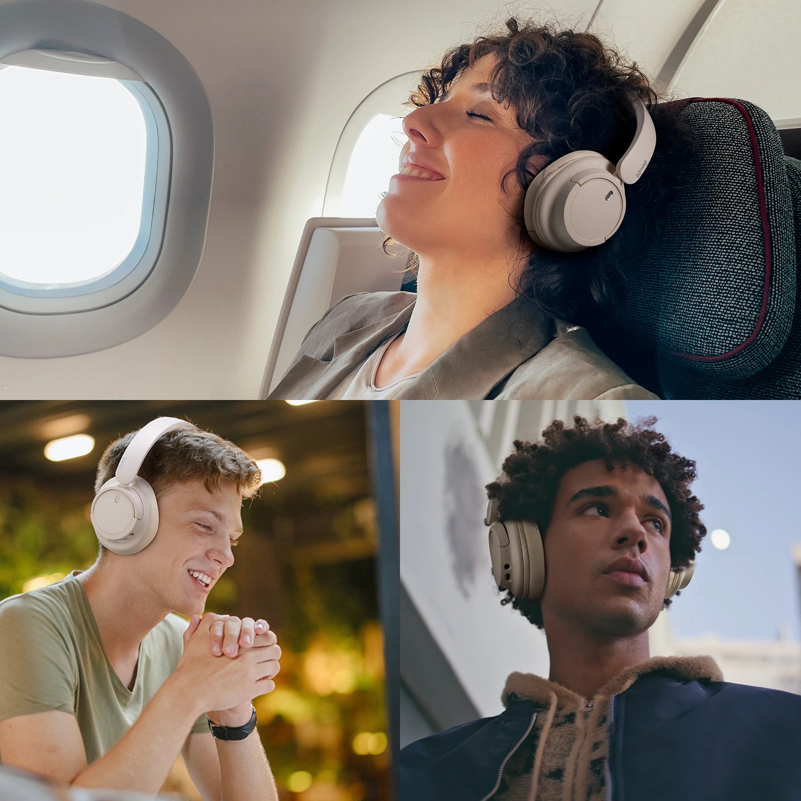 Oneodio SuperEQ V16 Wireless Bluetooth 5.3 Headphones 40mm Driver Headsets 90Hrs Playtime Over-Ear Bluetooth Headset