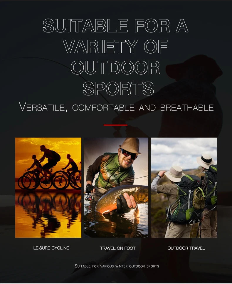 Fingerless Fishing Gloves are designed for Men and Women Fishing, Boating, Kayaking, Hiking, Running, Cycling P111439