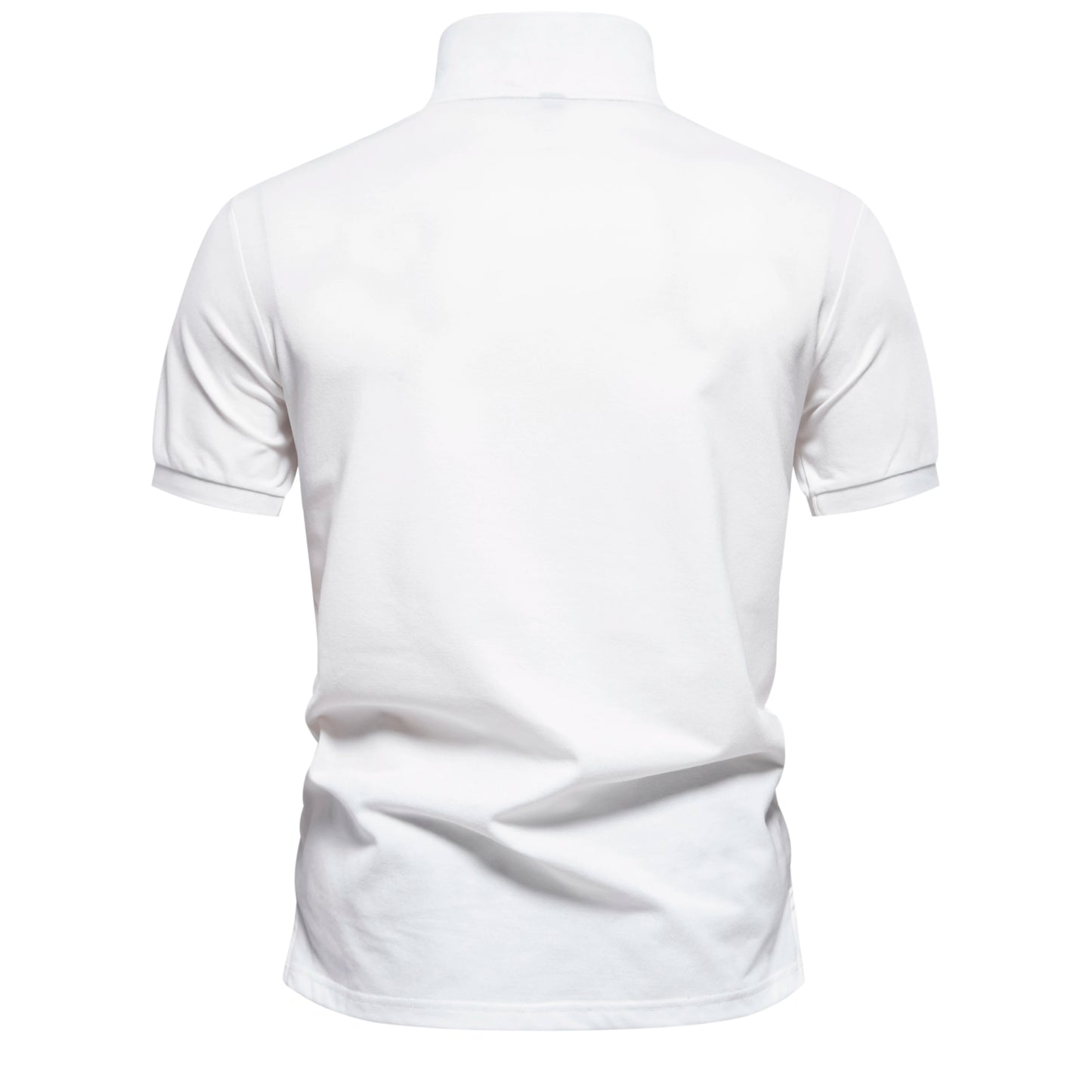 Men's Short Sleeve Polo Shirt, Gradient Printed, Cotton Blend, Summer Fashion, New Design