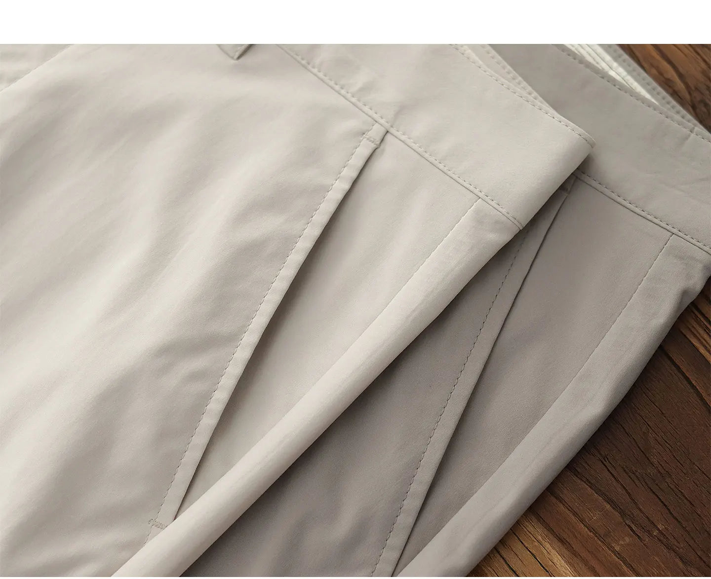 2025 Zomer Nieuwe Amerikaanse Retro Dunne Sneldrogende Chino Broek Voor Heren Eenvoudige Koele Casual Zakelijke Rechte Broek