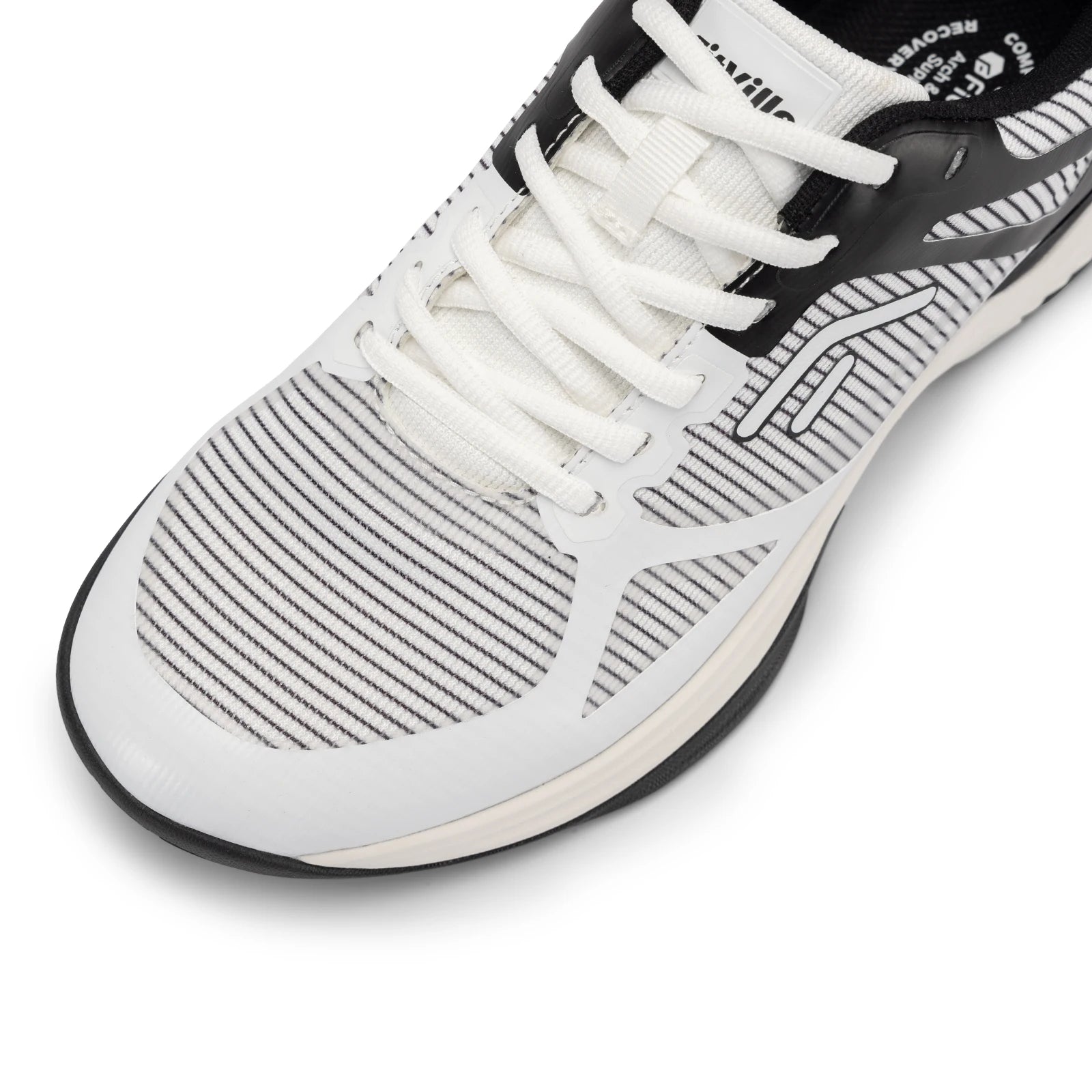 Men's Wide Pickleball And Full Court Tennis Sneakers with Arch Support - Lightweight Non-Slip Sports Shoe